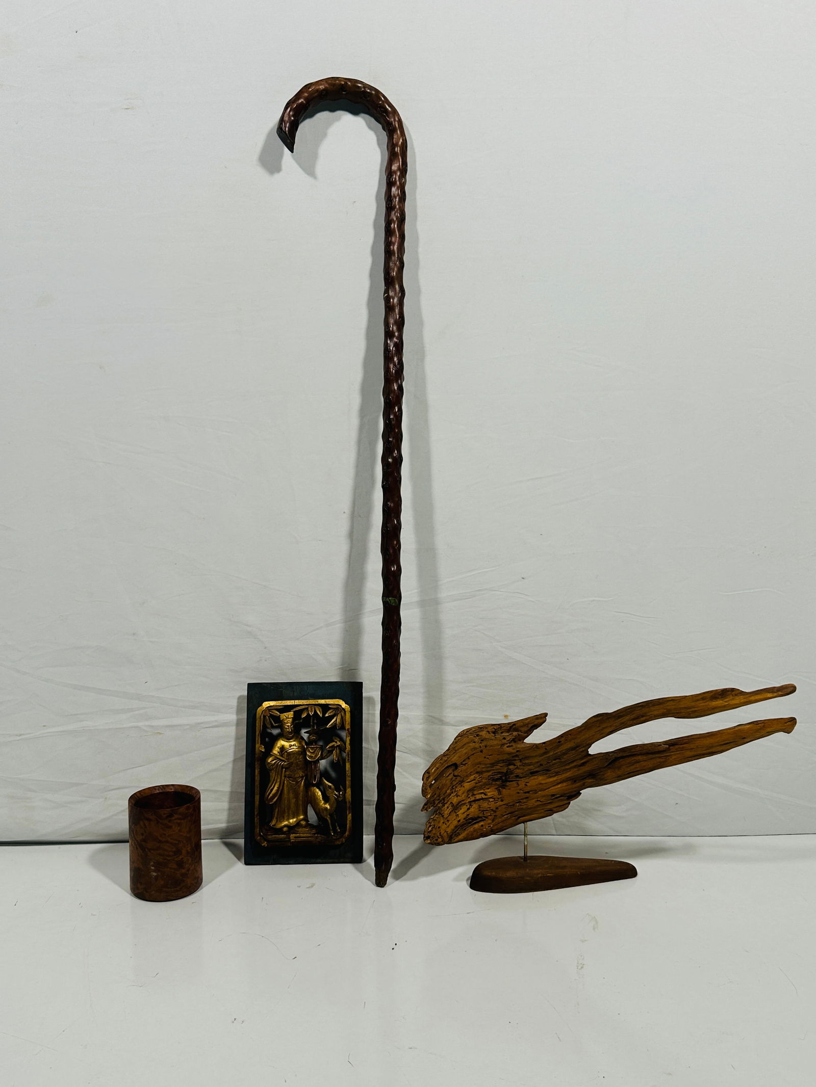 A Group of Four Wood Objects (1 of 18)