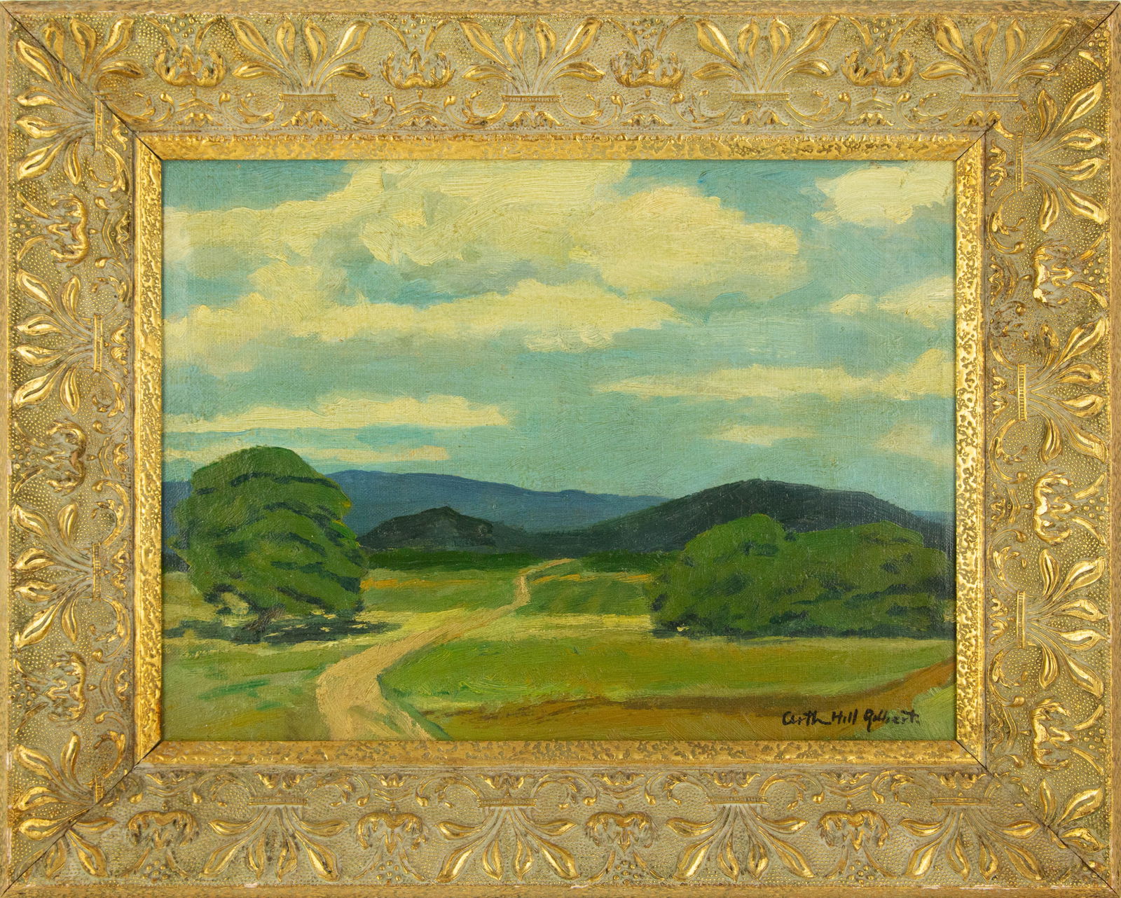 Arthur Hill Gilbert (American,1893 - 1970) Landscape Oil On Canvas (1 of 11)