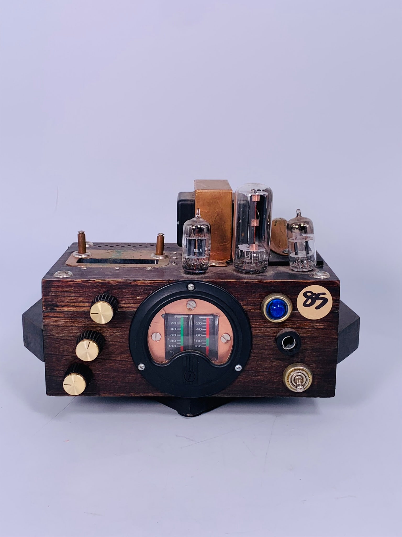 A Steampunk Audio System Amplifier (1 of 8)