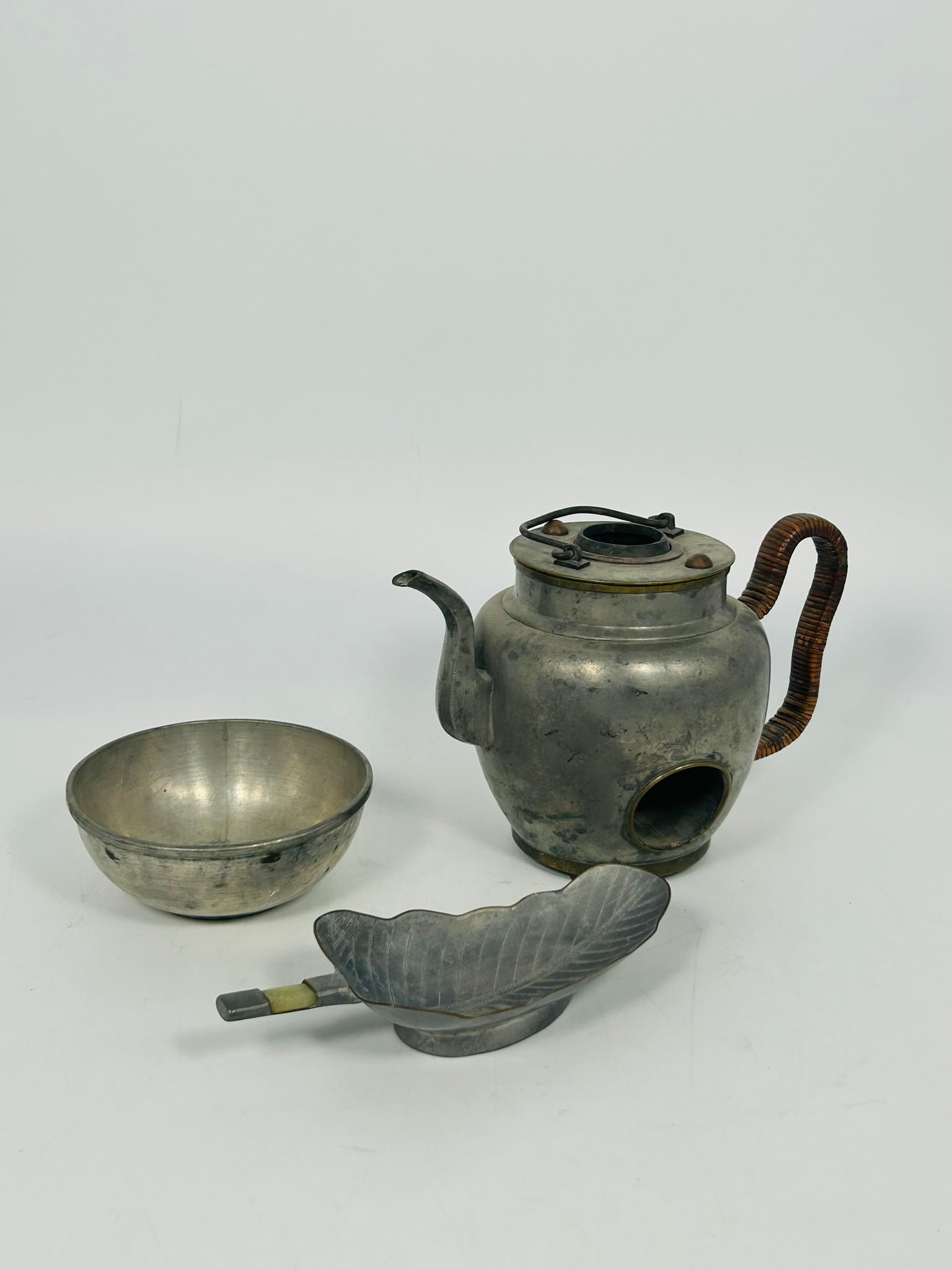 A Group of Three Pewter Vessels (1 of 20)