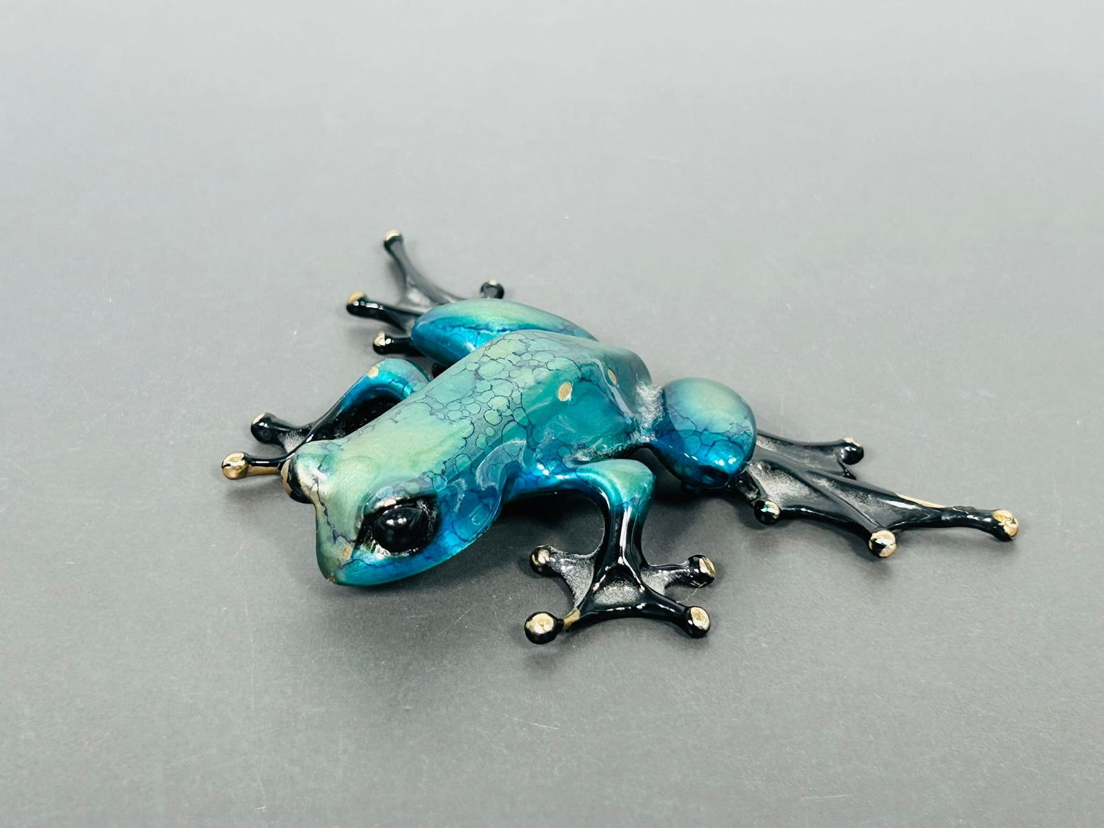 A Limited Edition Bronze Figure of a Frog 'Aurora' by Tim Cotterill, Signed (1 of 11)