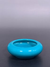 A Chinese Turquoise-Glazed Brush Washer