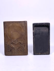 Two Chinese Ink Stones