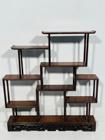 A Chinese Jichimu Display Shelf