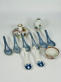 A Group of Eleven Chinese Porcelain Ware