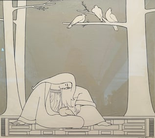 A Print of Paean, Signature Will Barnet
