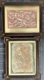 Two Paintings of Families