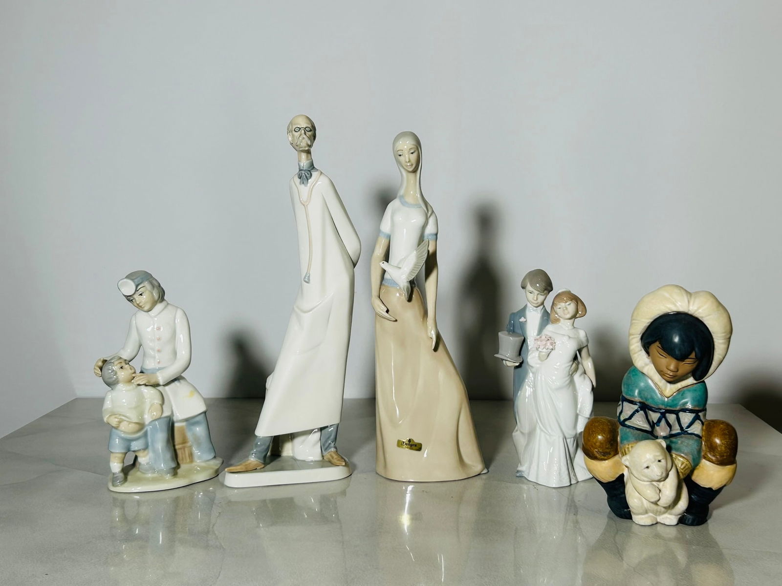 LLADRO リヤドロ Boda actual Wedding bells Lladro Wedding Bells, 