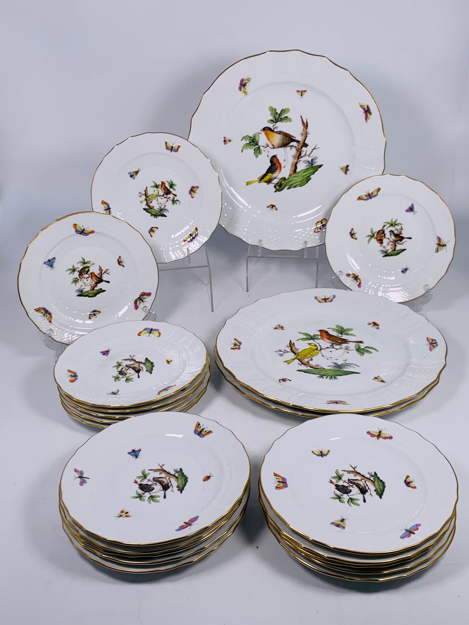 A Group of Twenty-One Herend Dishes (1 of 19)