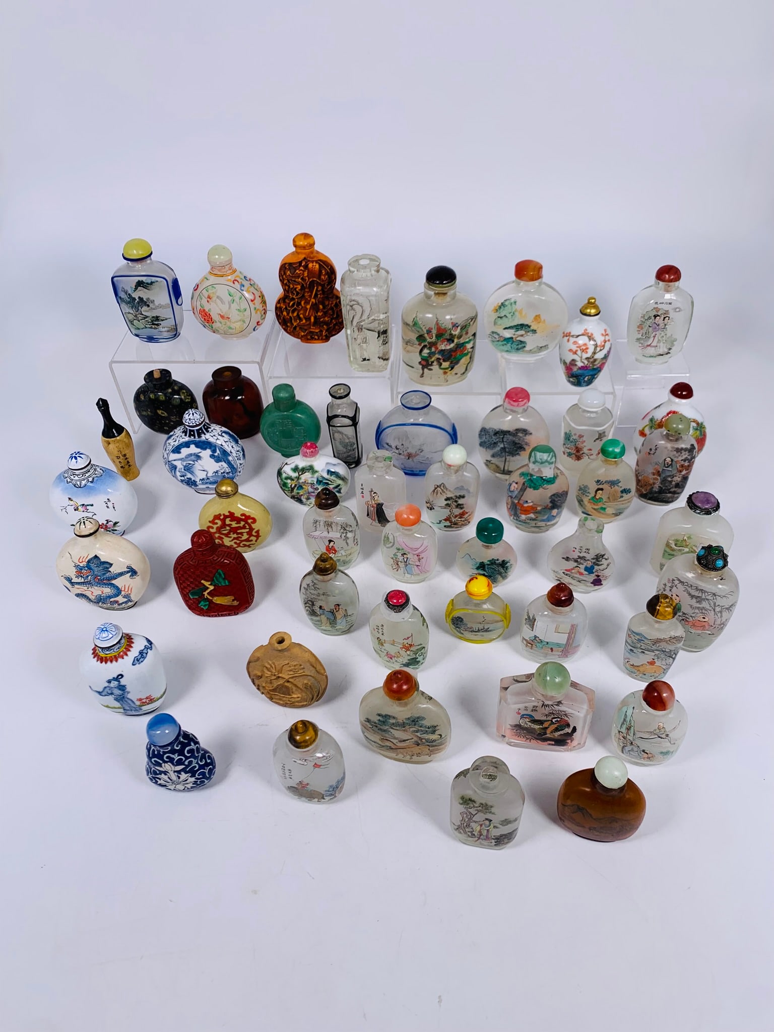 A Group of Forty-Eight Snuff Bottles (1 of 20)