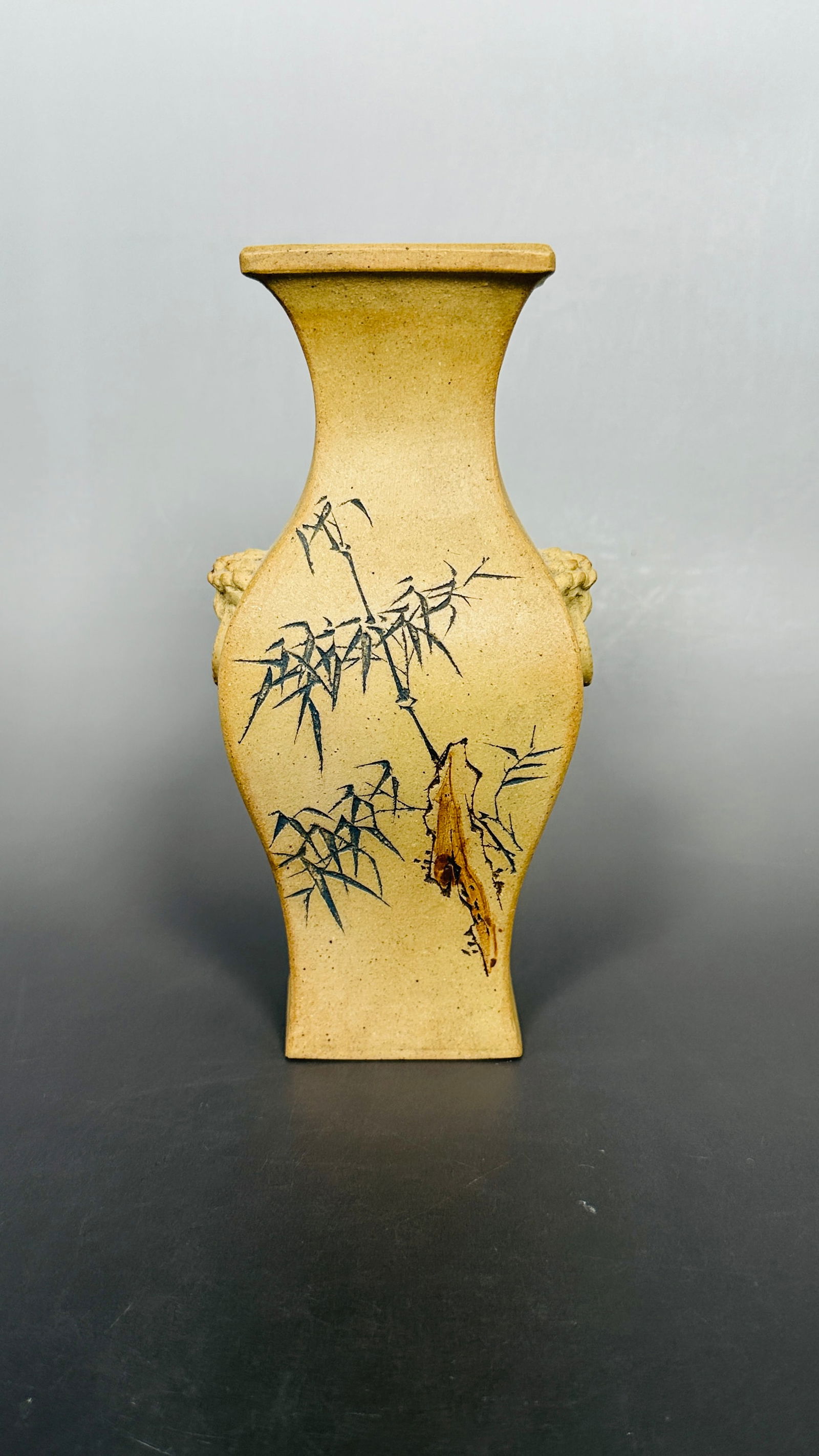 A Chinese Yixing Pottery Vase, Signature Yan Sheng (1 of 8)