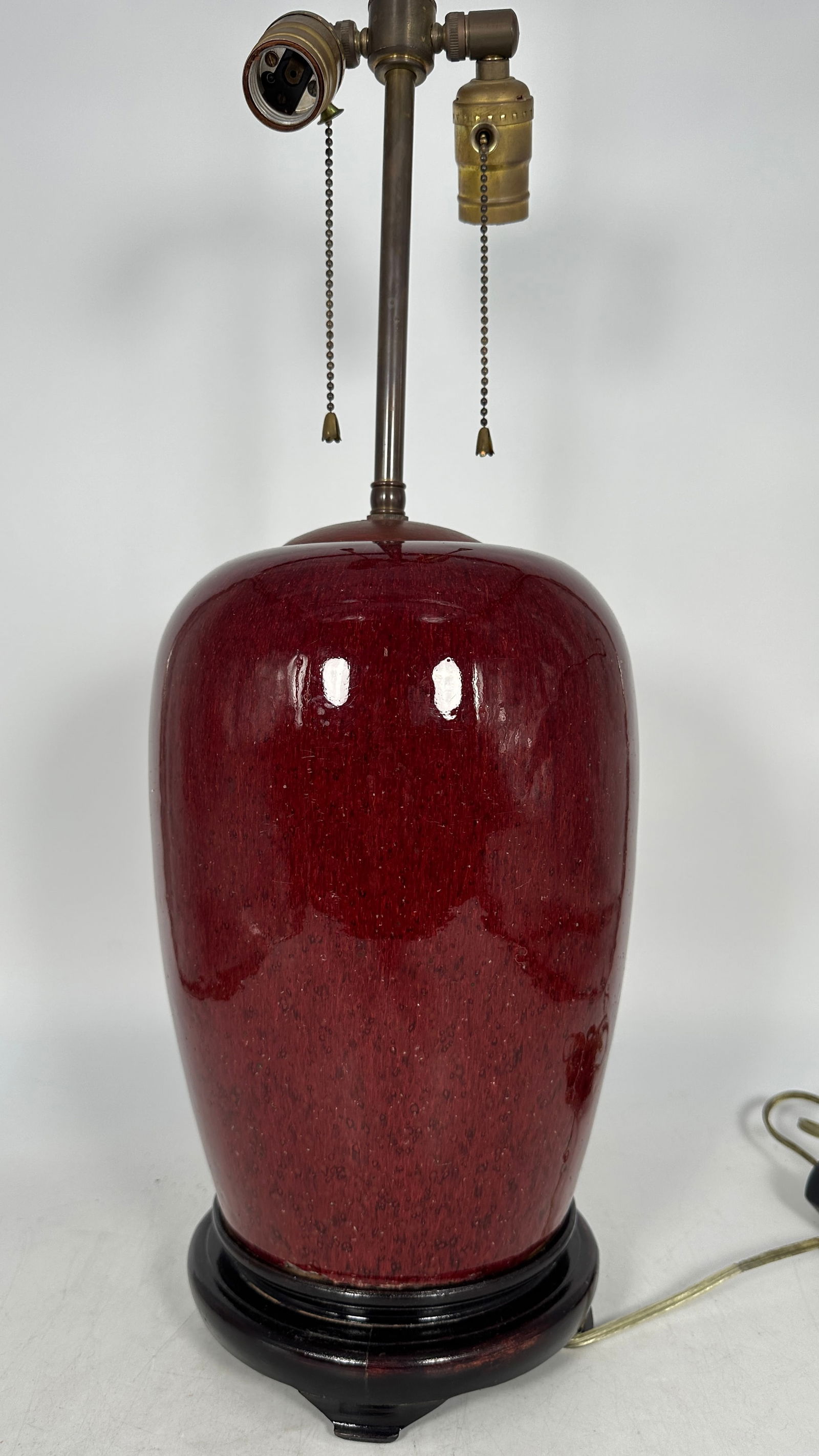 A Chinese Flambe-Glazed Jar and Cover (1 of 4)