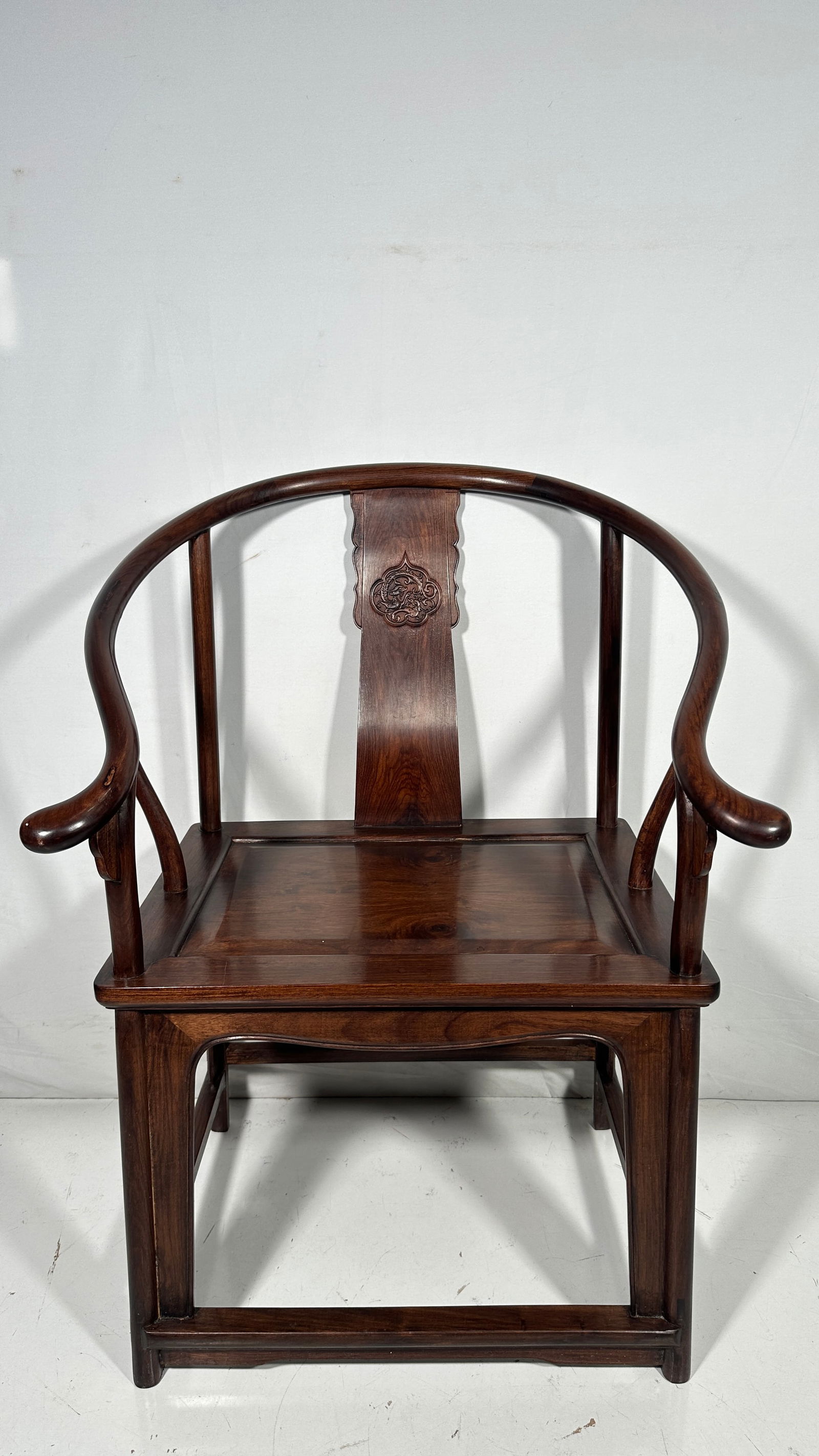 A Chinese Horseshoe-back Armchair (1 of 10)