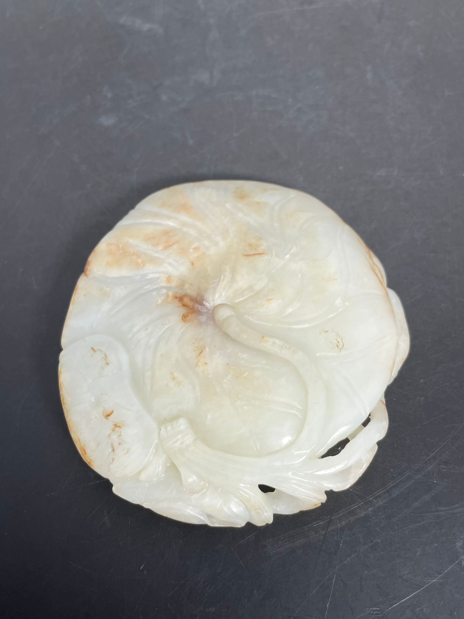 Two Chinese White Jade Objects - 13