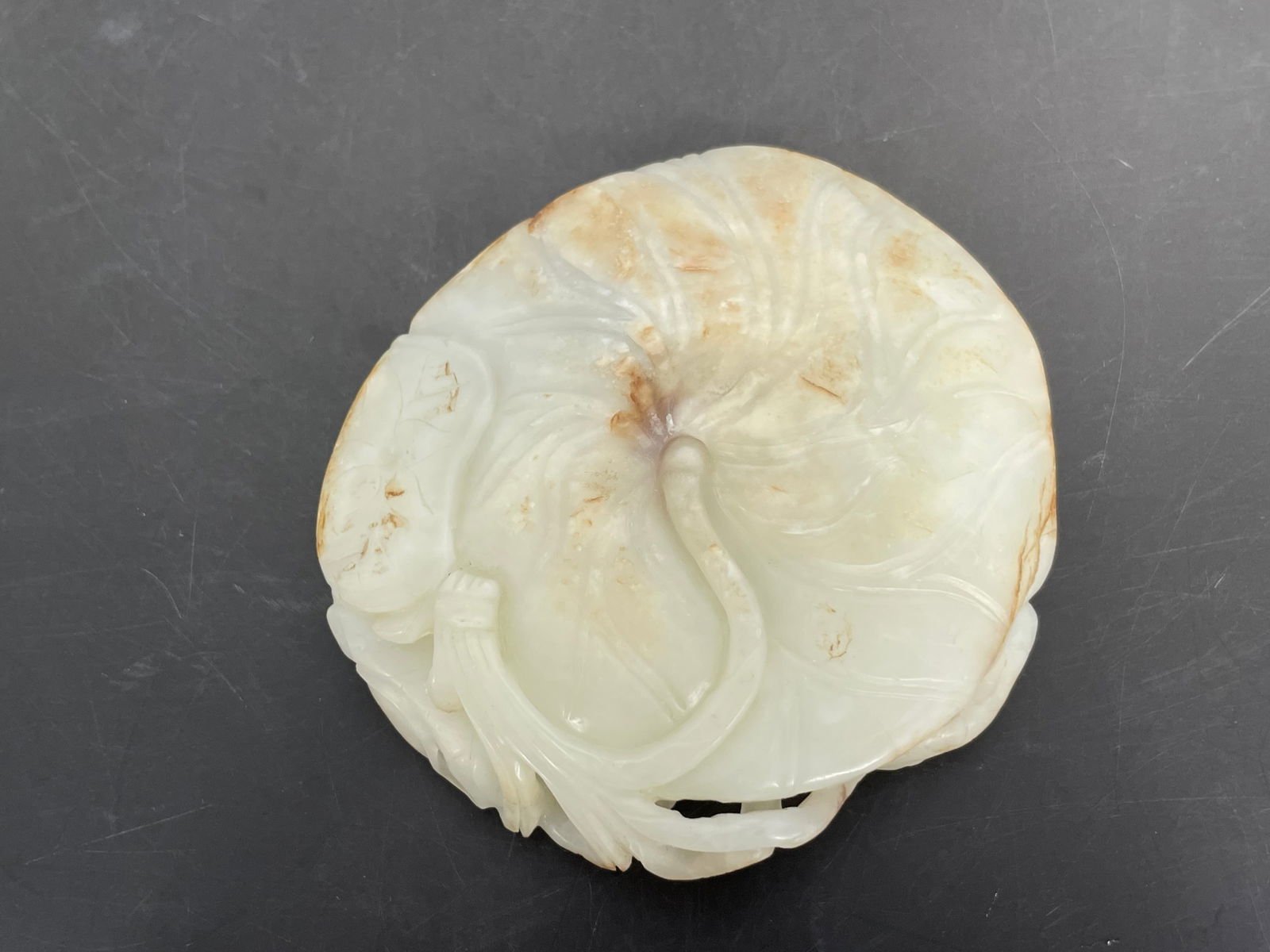 Two Chinese White Jade Objects - 19