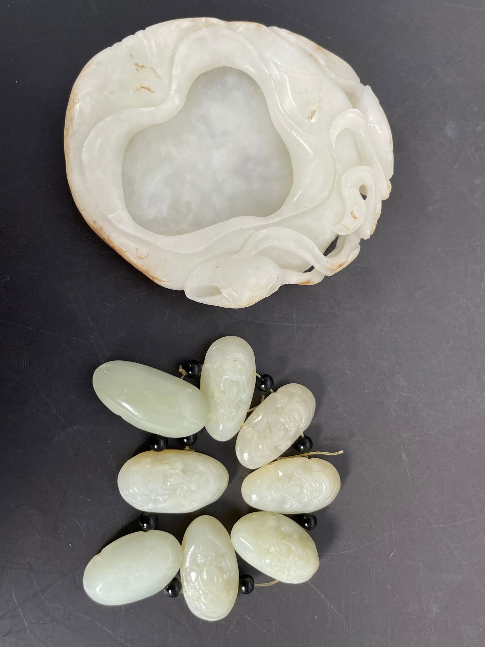 Two Chinese White Jade Objects (1 of 19)