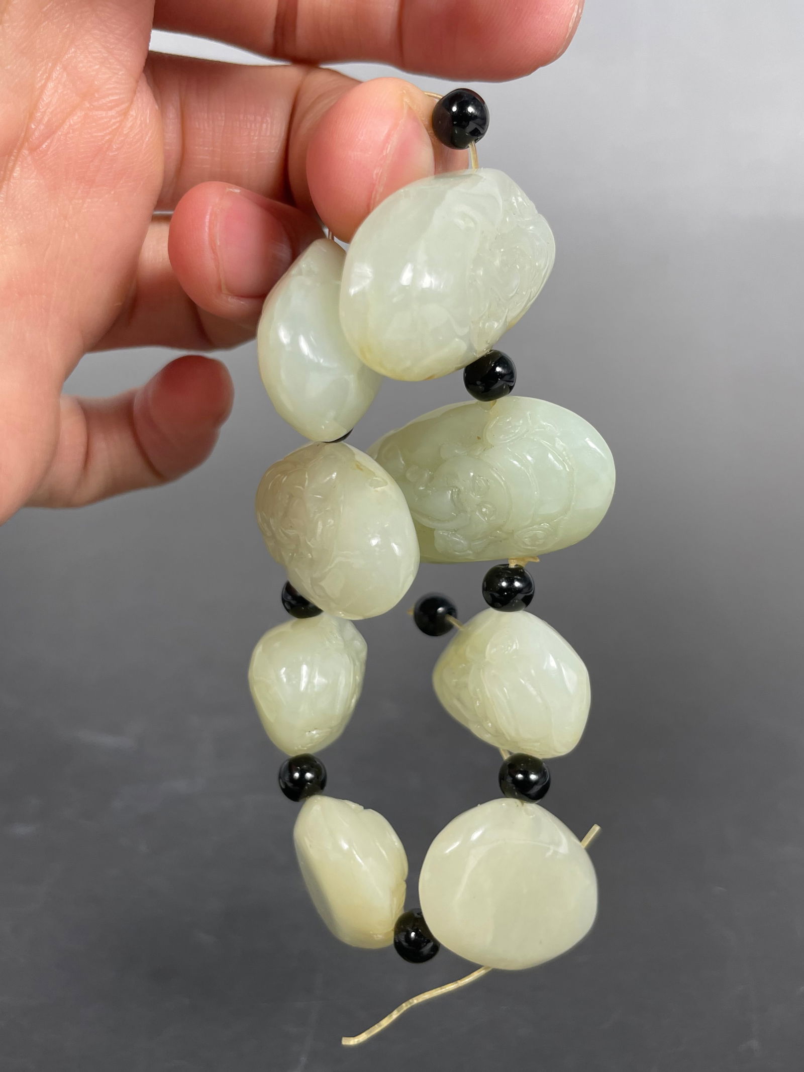 Two Chinese White Jade Objects - 4