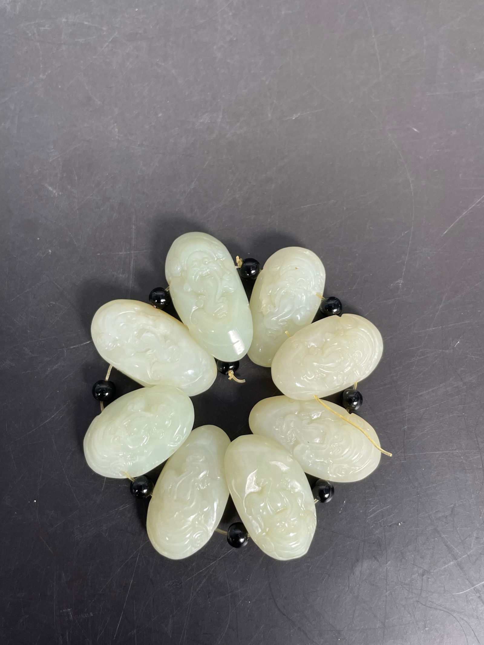 Two Chinese White Jade Objects - 5