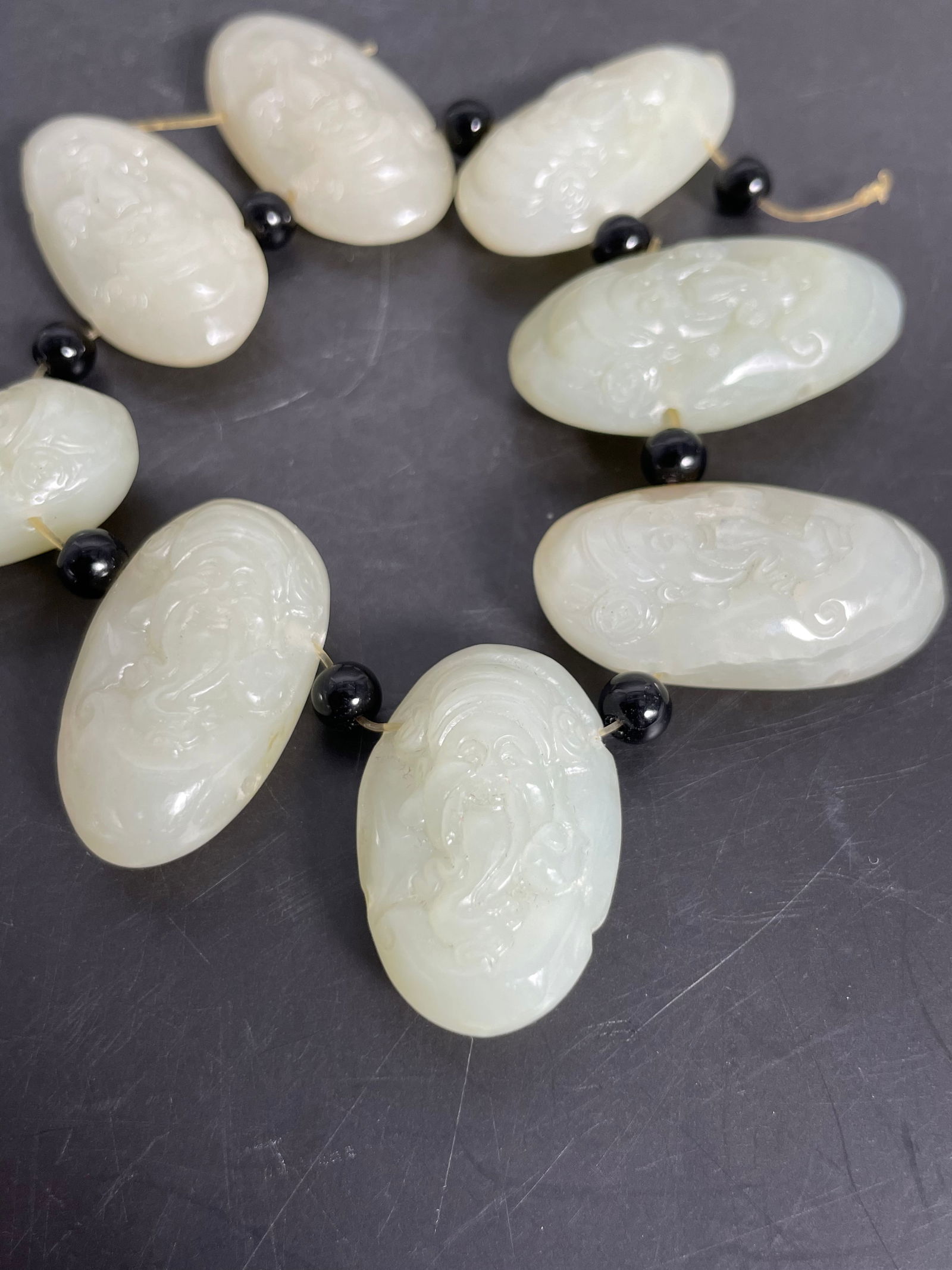 Two Chinese White Jade Objects - 6