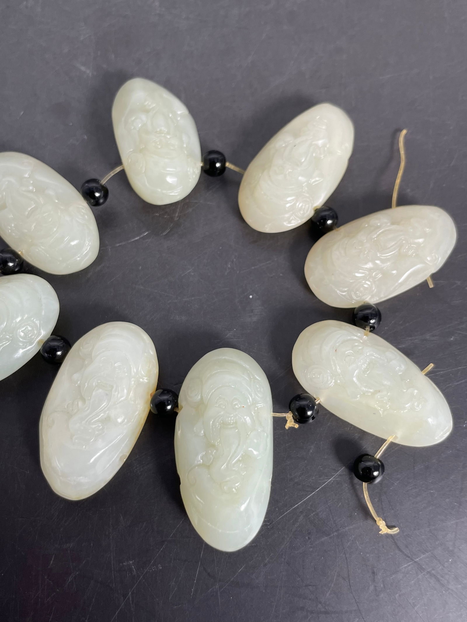 Two Chinese White Jade Objects - 7