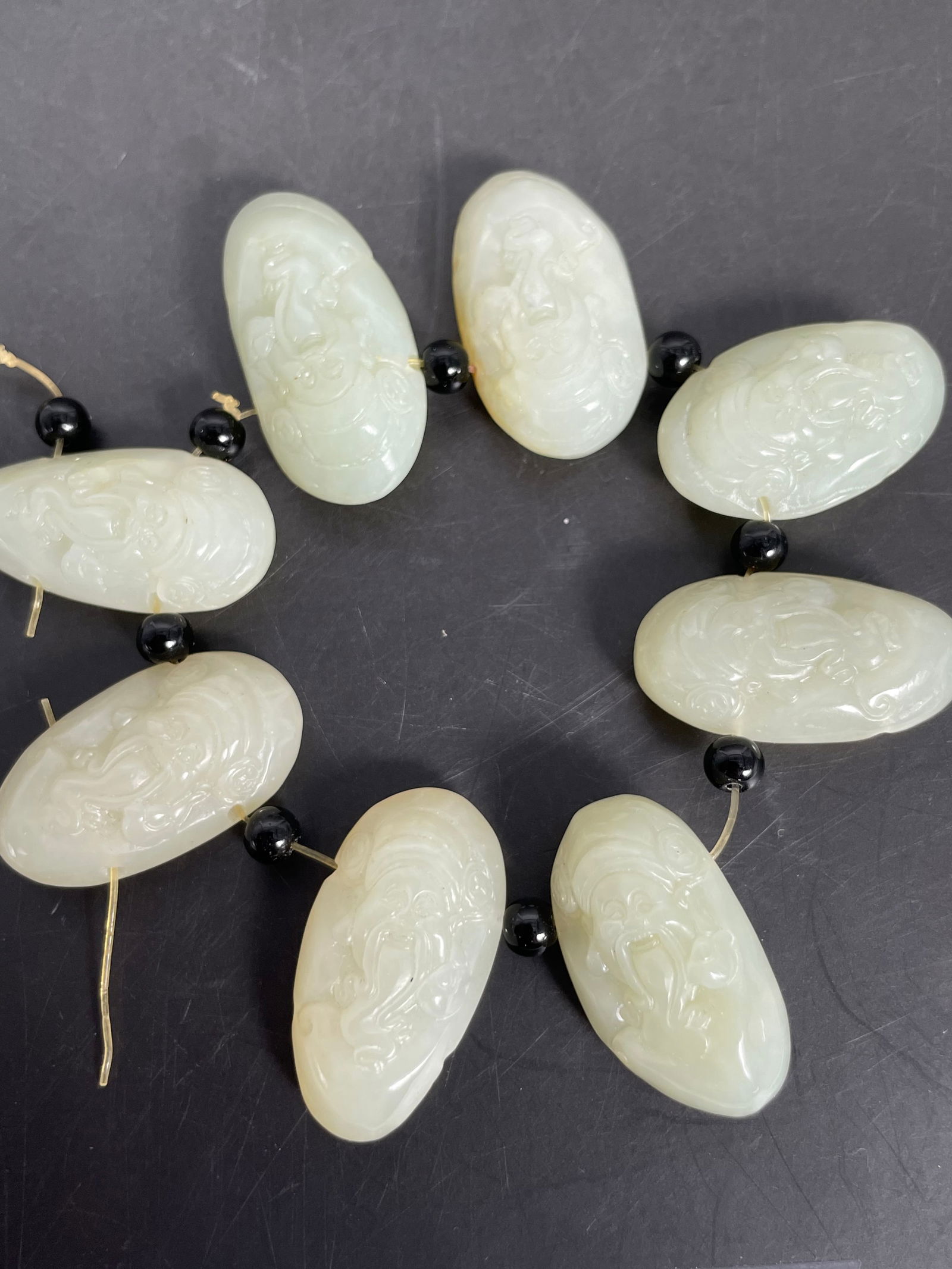 Two Chinese White Jade Objects - 9