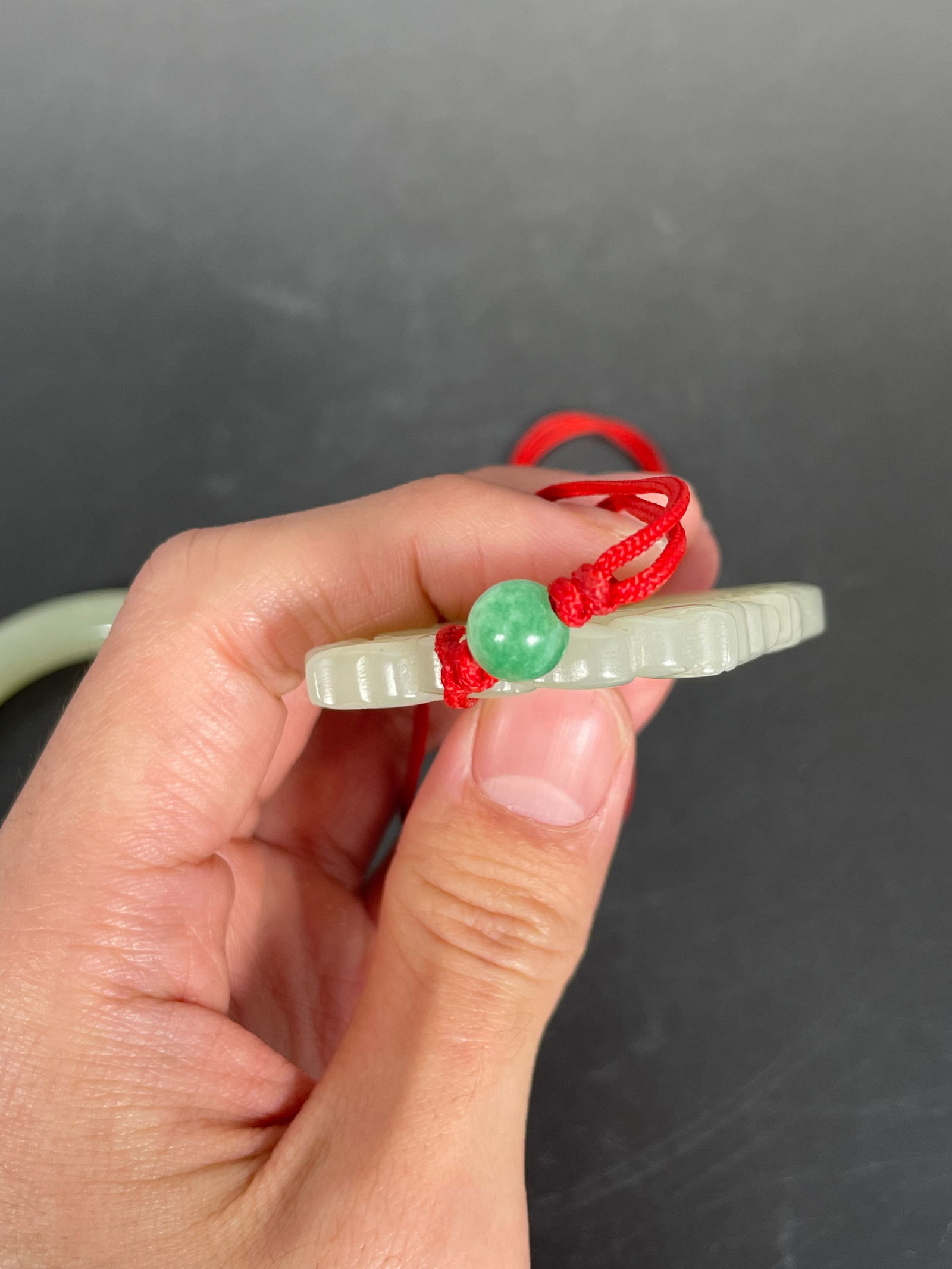 Two Chinese Jade Objects - 8