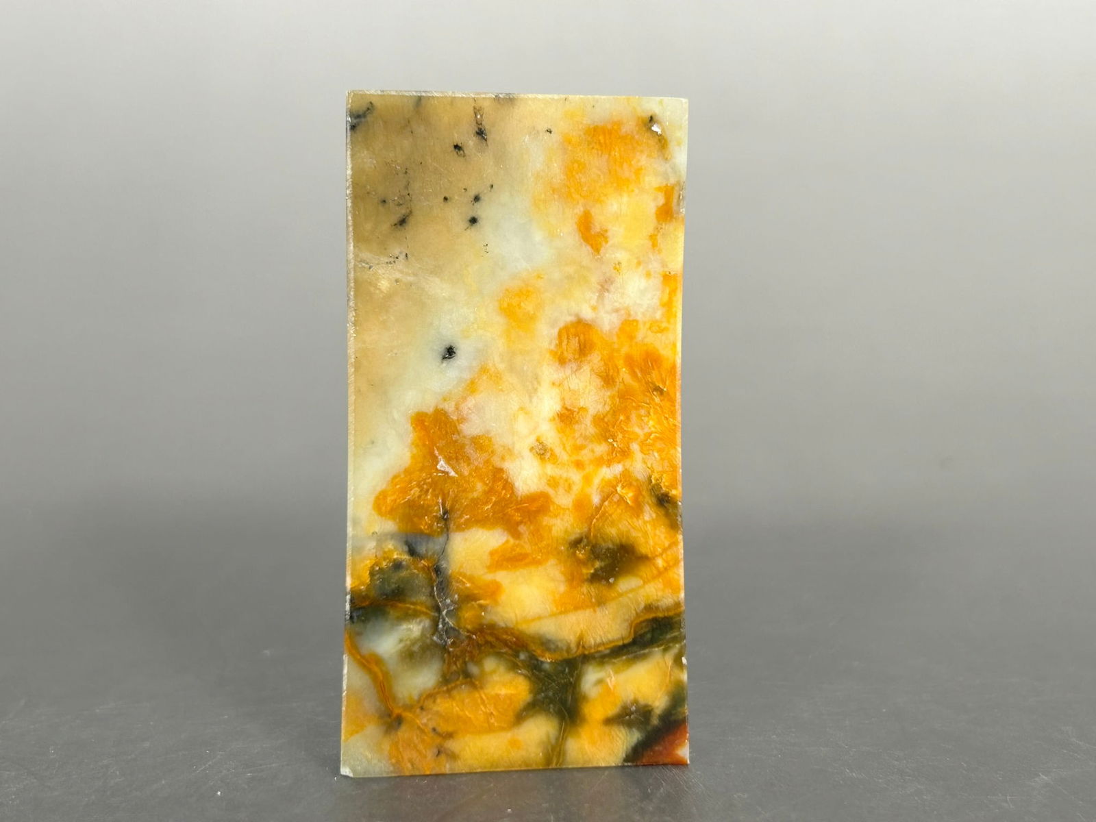 A Group of Four Rectangular Stone Plaques - 6