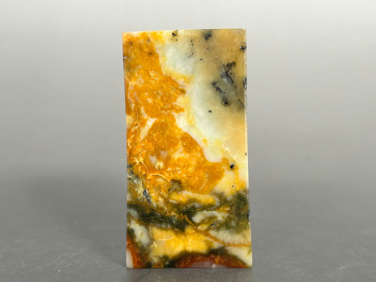 A Group of Four Rectangular Stone Plaques - 7