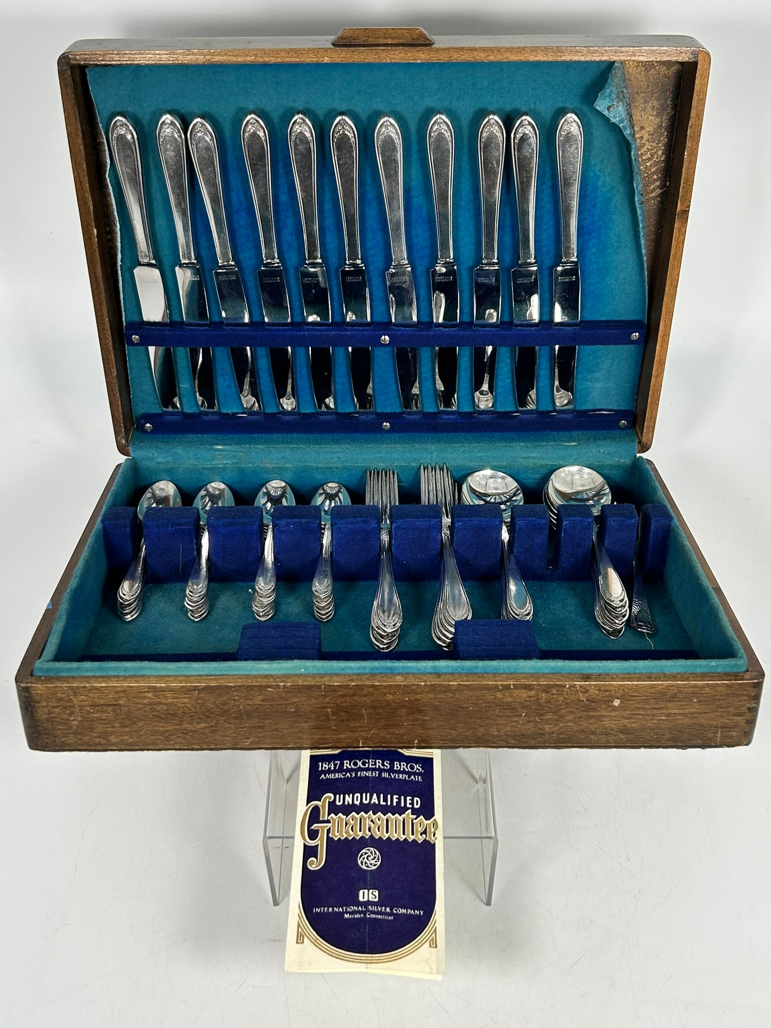 A Box of 1847 Rogers Bros. Flatware (1 of 15)