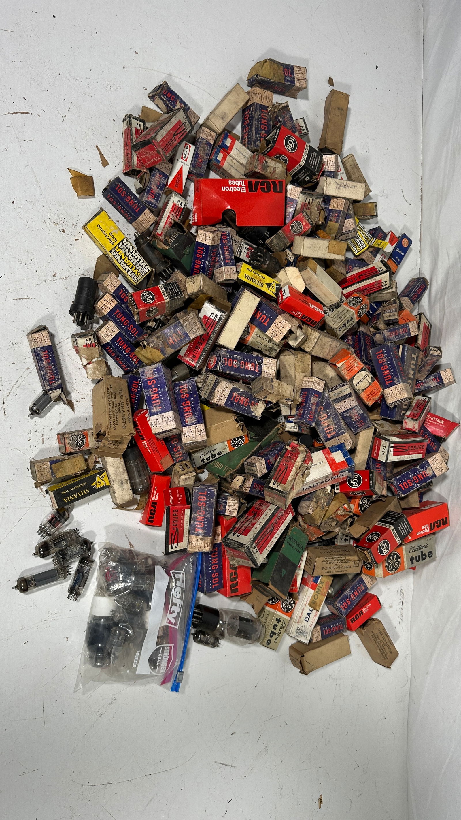 A Box of Electronic Tubes (1 of 6)