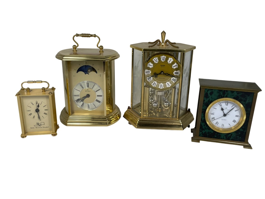A Group of Four Vintage Desk Clocks (1 of 18)
