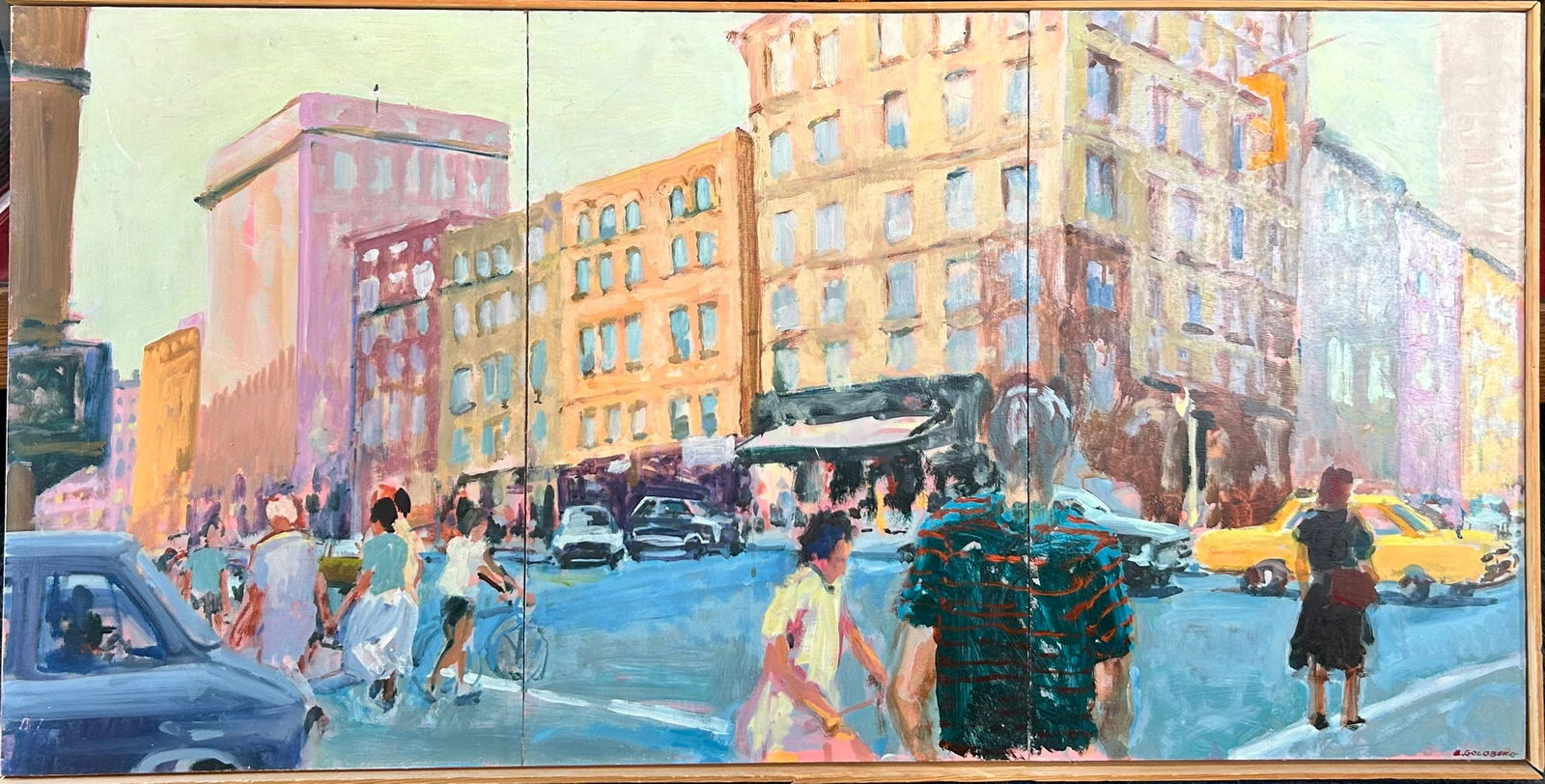 A Painting of Street Scene, Betsy Goldberg (1 of 9)