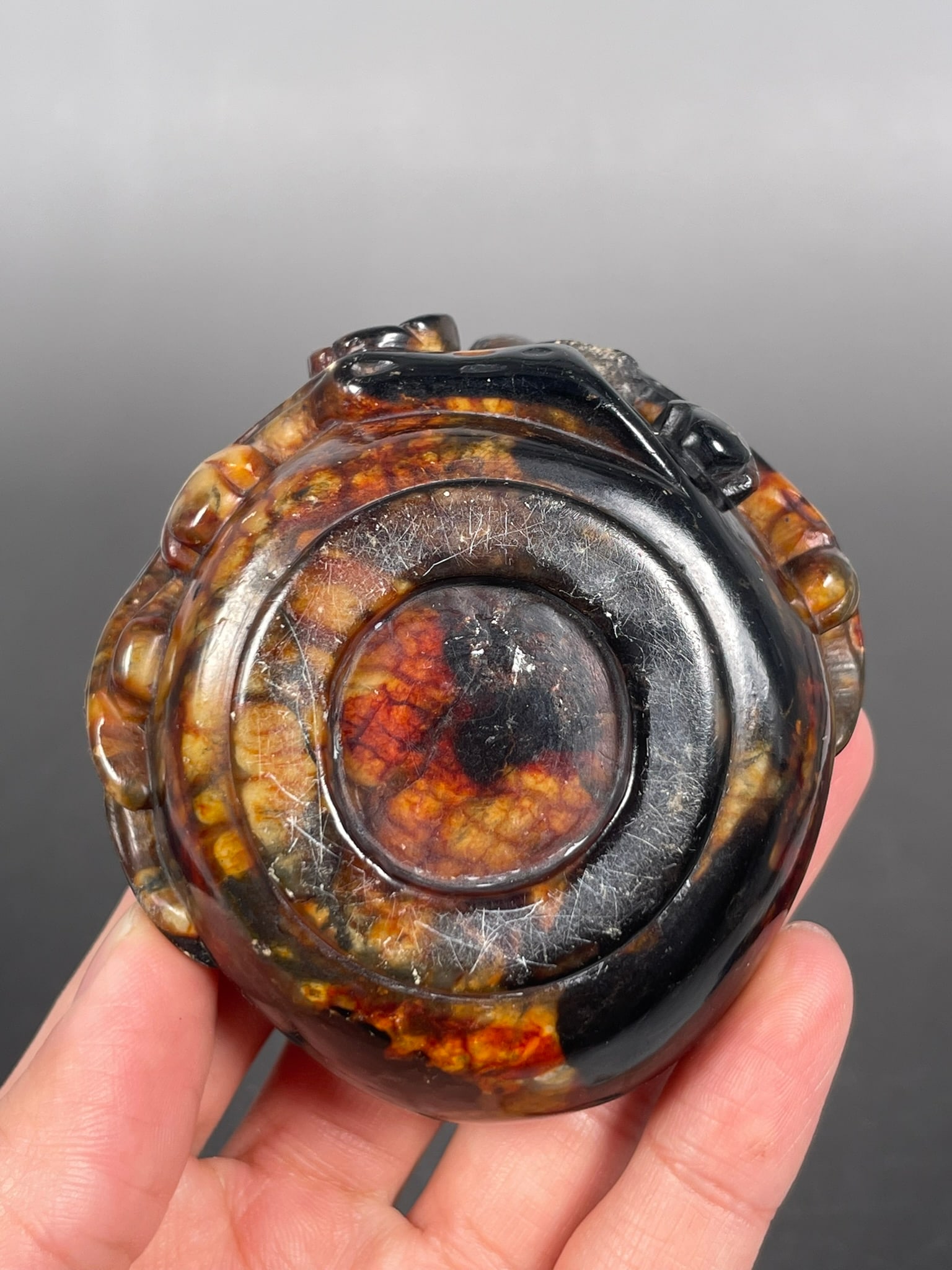 Two Carved Agate Objects - 11