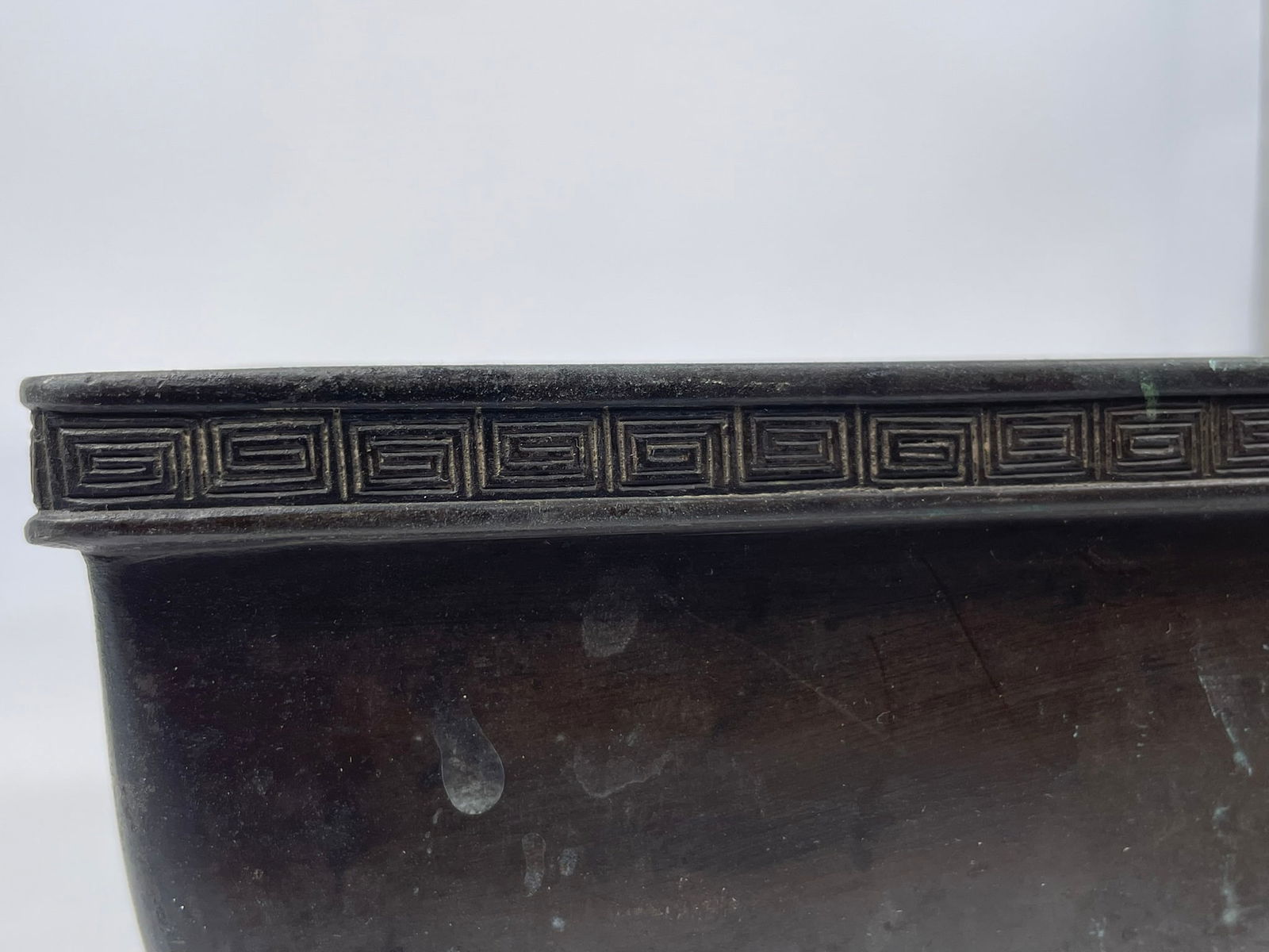 A Chinese Bronze Rectangular Censer - 9