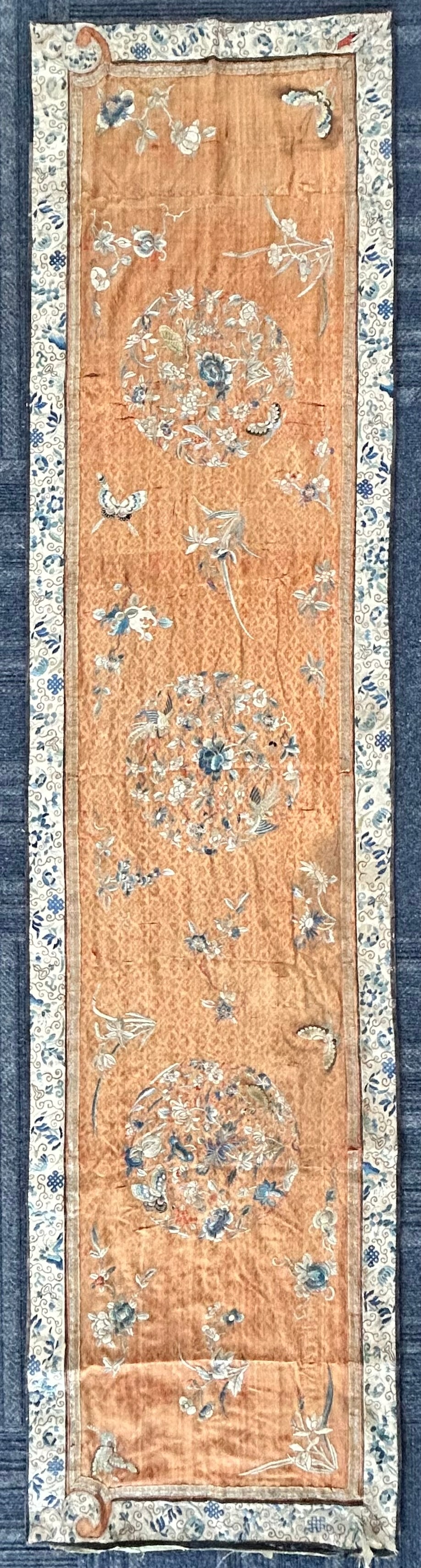 A Chinese Silk Embroidery Panel (1 of 8)