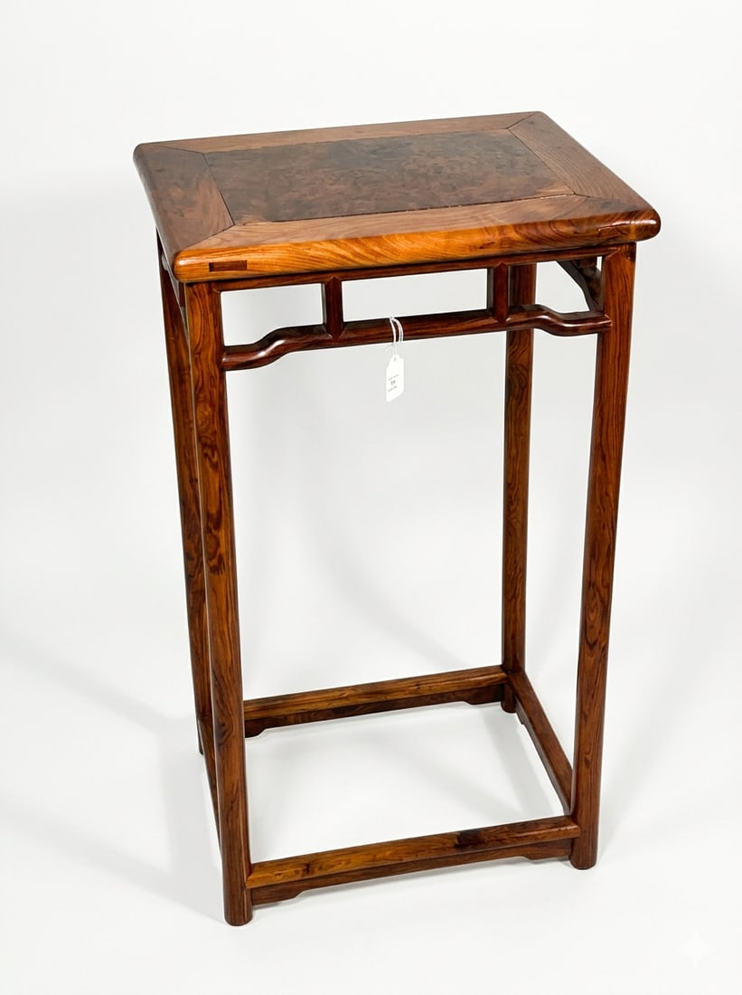 A Chinese Huanghuali Incense Stand, Xiangji (1 of 10)