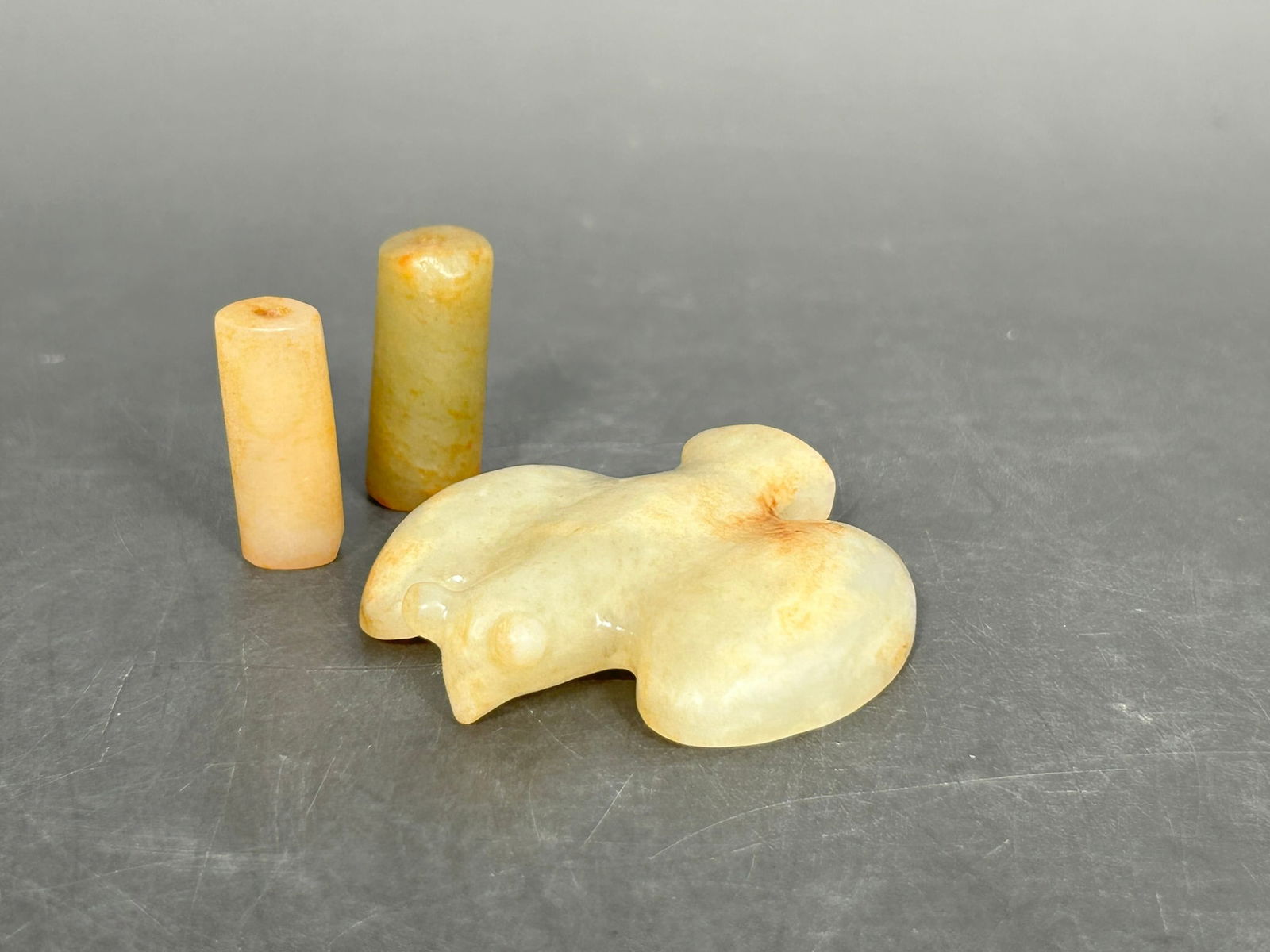 A Group of Three Jade Ornaments (1 of 10)