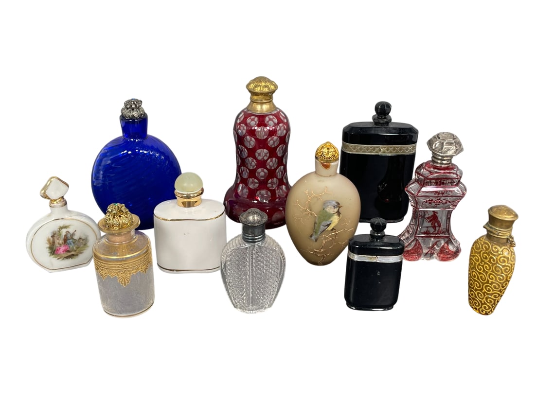 A Group of Eleven Small Bottles (1 of 13)