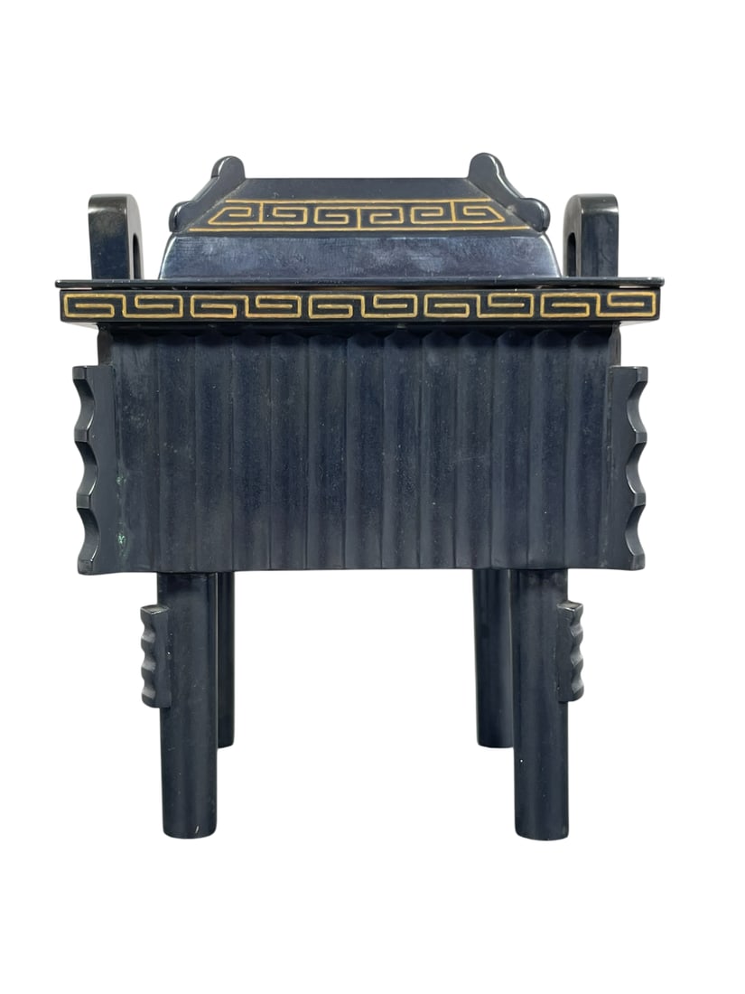 A Japanese Mixed Metal Censer and Cover (1 of 9)