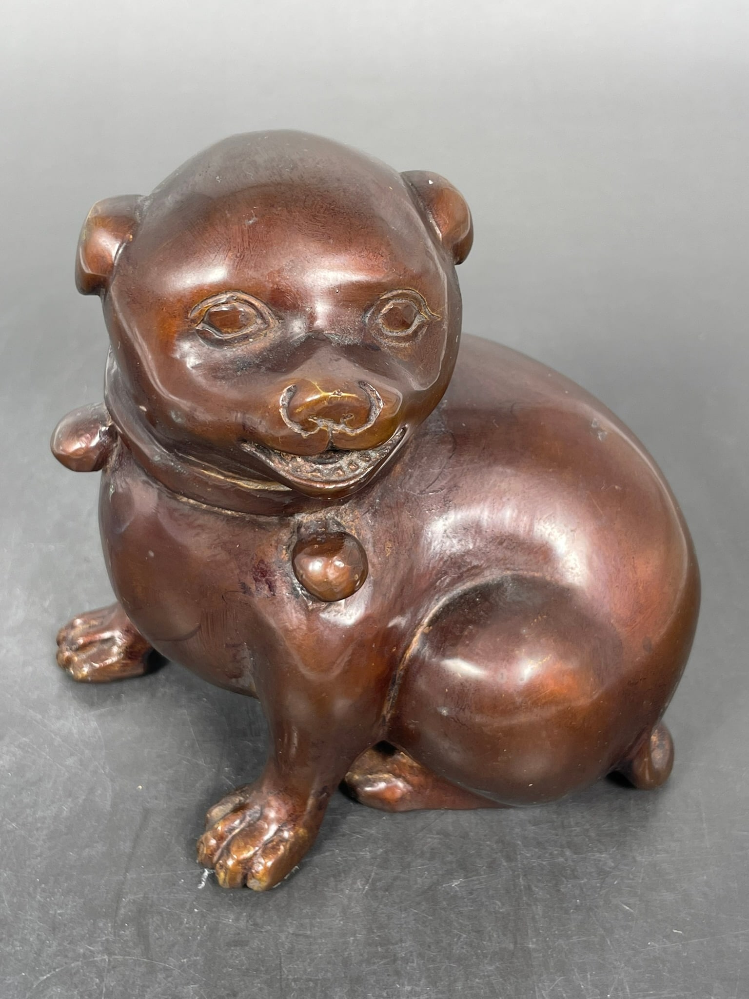 Two Japanese Metal Objects - 6