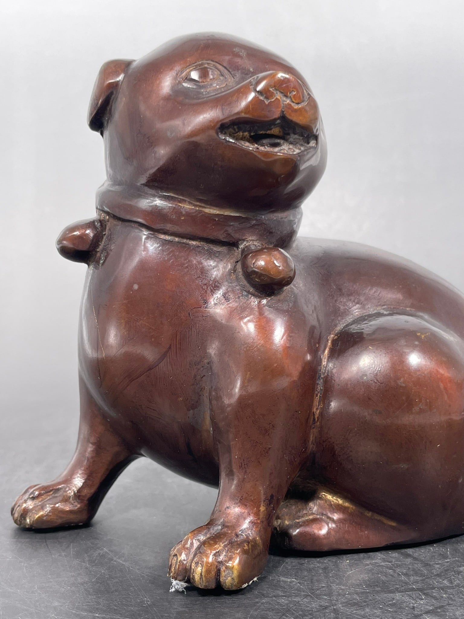 Two Japanese Metal Objects - 9