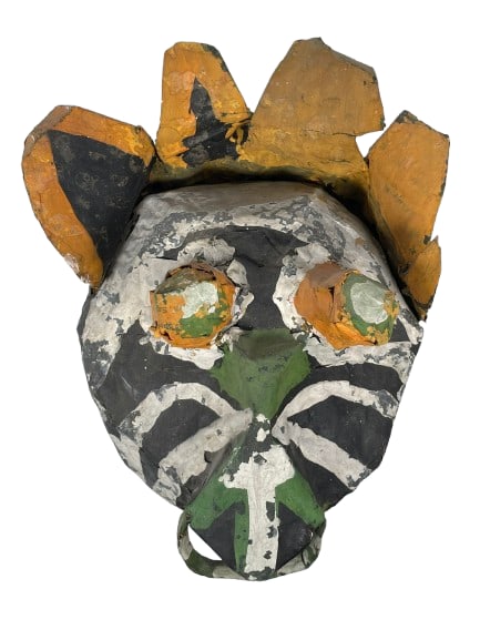 A Decorative Puerto Rican Handmade Festival Mask (1 of 7)