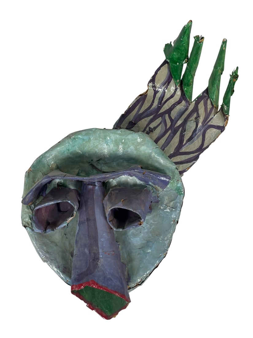A Decorative Handmade Festival Mask (1 of 8)