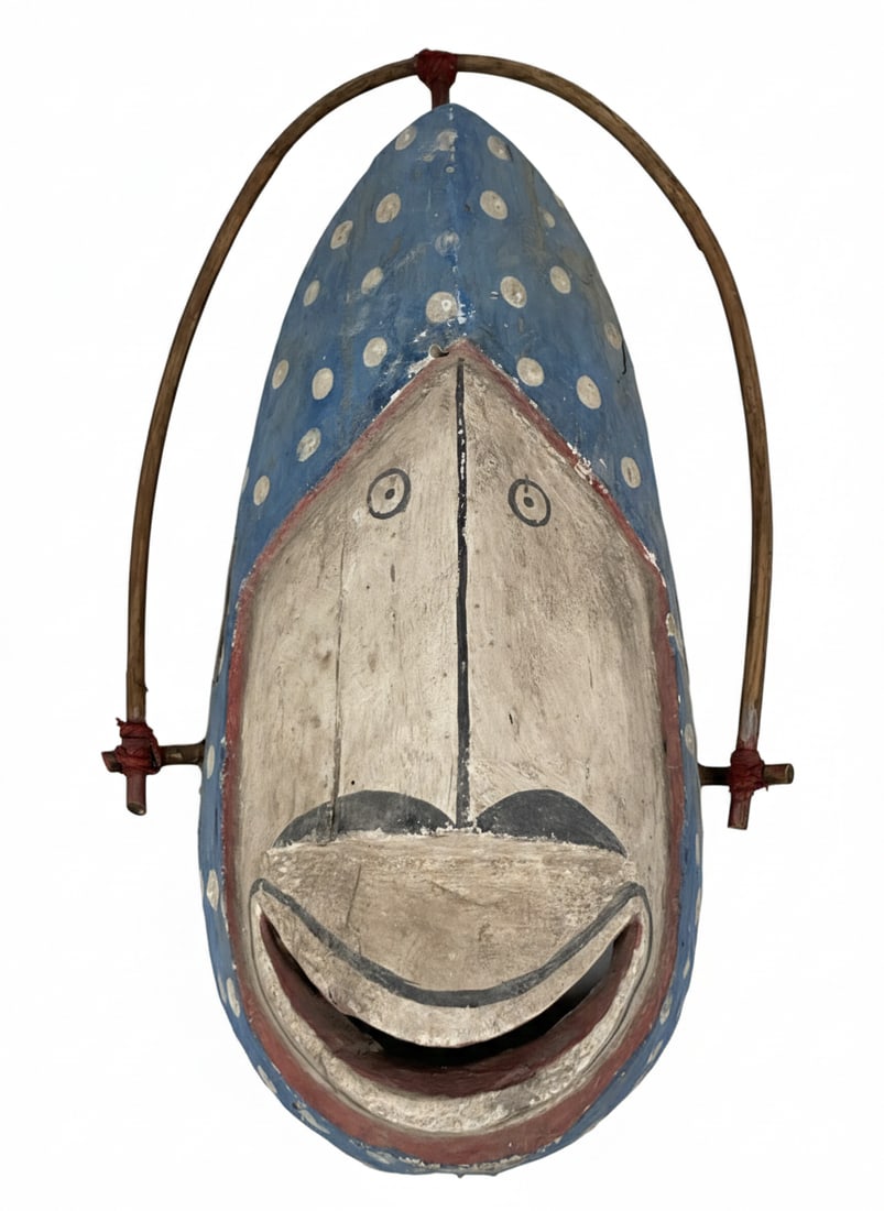 A Bib Mask Yup'ik Alaska Native America (1 of 10)