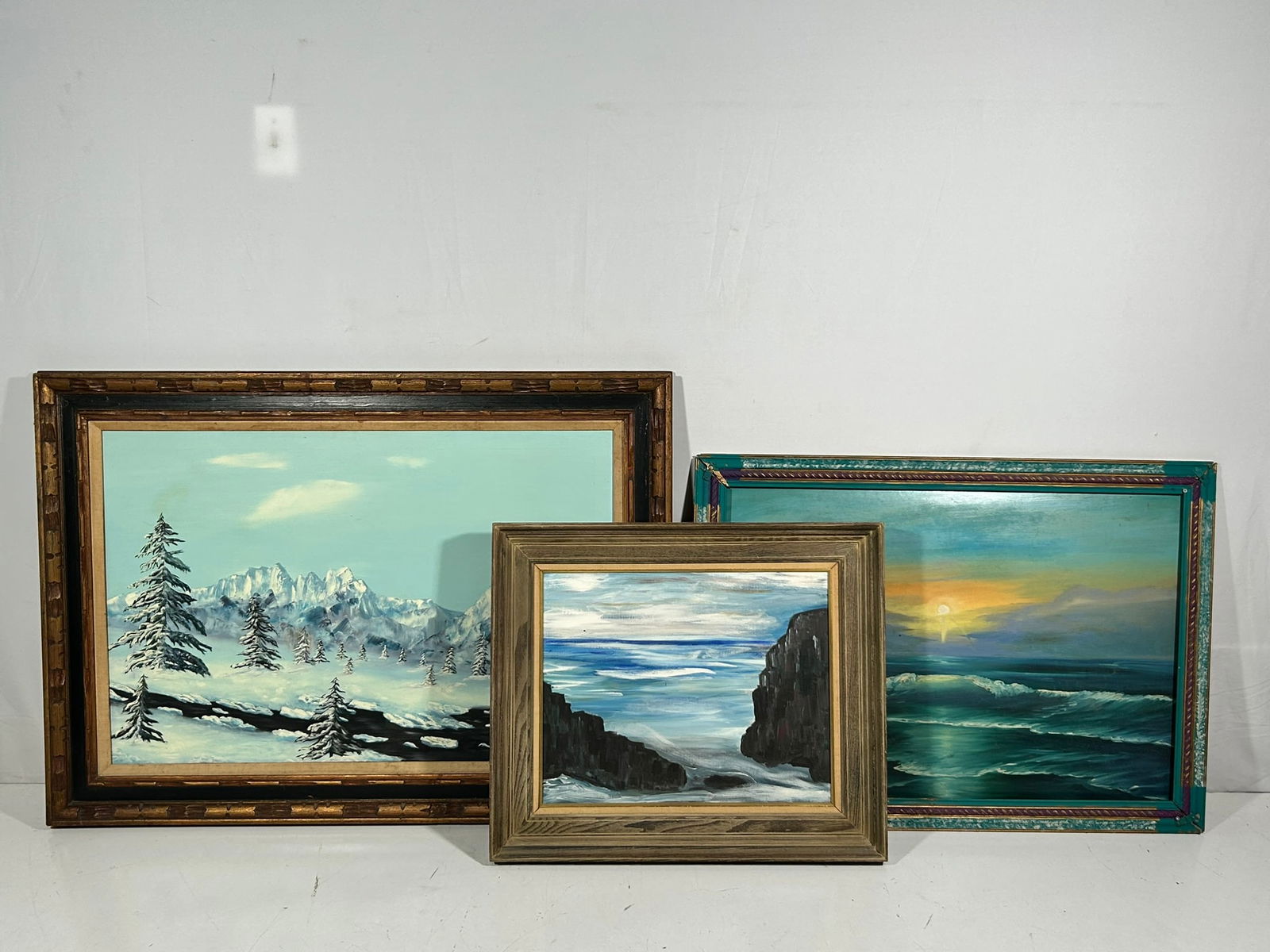 A Group of Three Paintings (1 of 14)