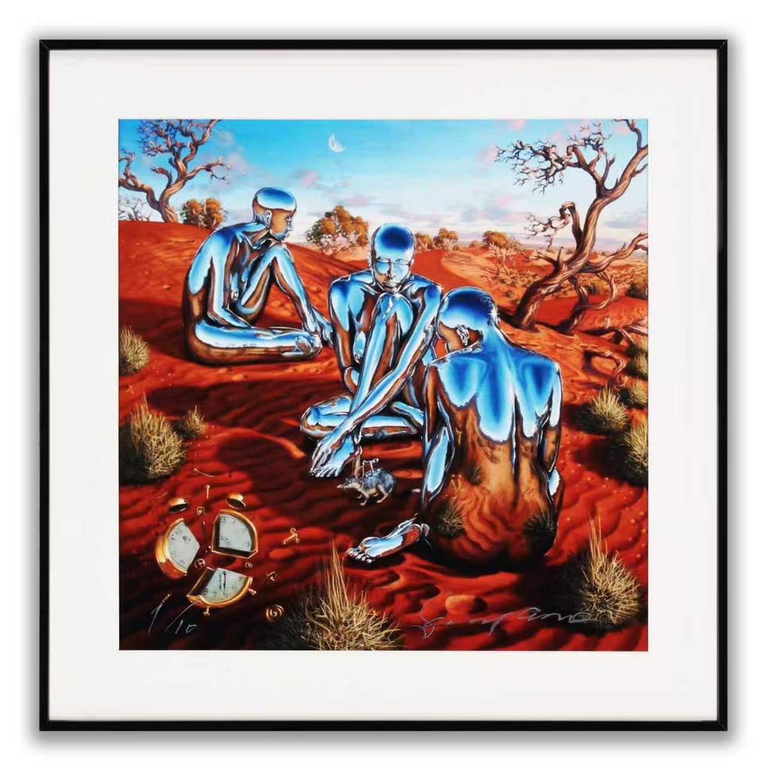 Sorayama Hajime(B.1942),OFFSET LITHOGRAPH: Dimensions:Image Size (frame not included): 19 3/4 x 13 3/4 in (50 x 35 cm). Provenance and Authenticity:This item includes a certificate of authenticity.His Collectible Has Undergone Rigorous Authent