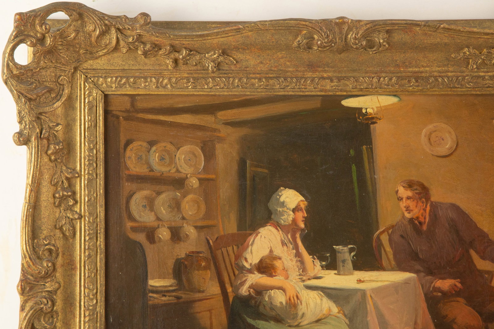 After Alexander Rosell Portrait Oil On Canvas - 3