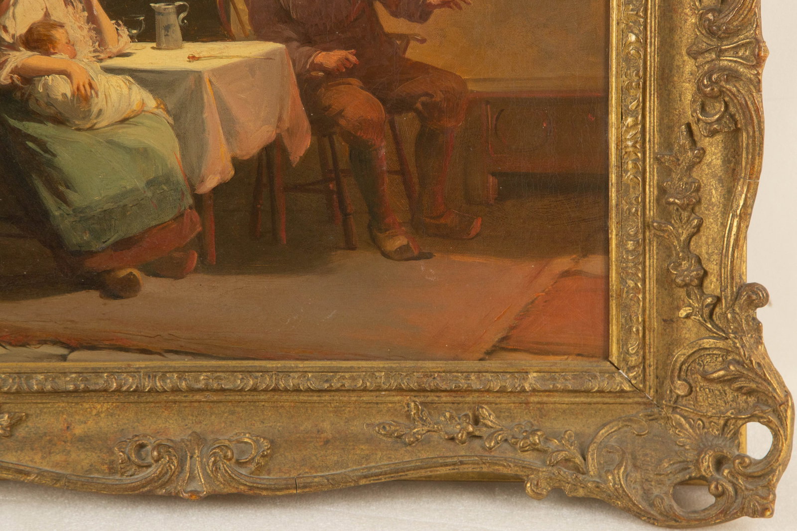 After Alexander Rosell Portrait Oil On Canvas - 4