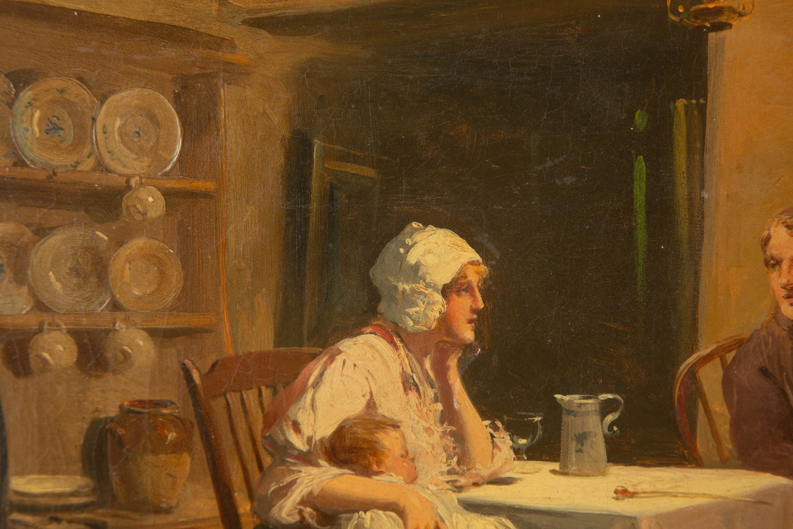 After Alexander Rosell Portrait Oil On Canvas - 5
