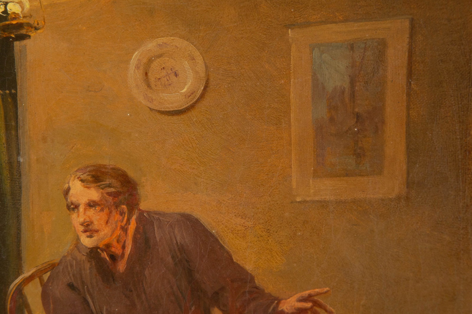After Alexander Rosell Portrait Oil On Canvas - 6